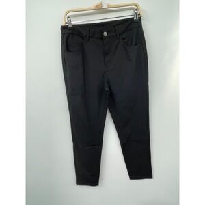 Fabletics The Don 5-Pockets Pants Men's 30x30 Black Slim Fit Tapered Classic NWT